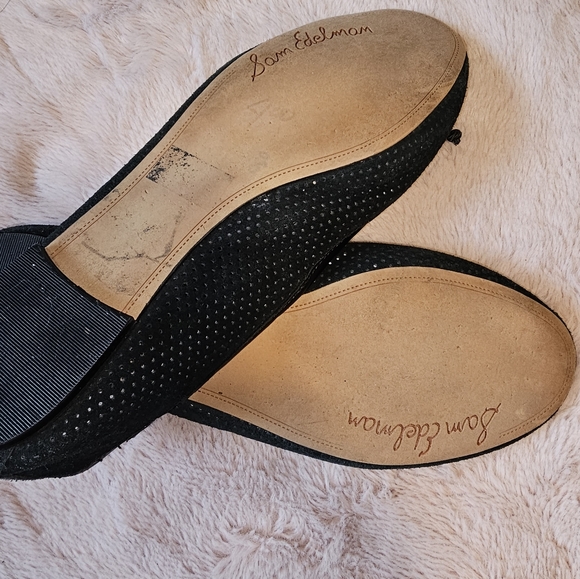 Sam Edelman Ainsley Black Ballet Flats - Picture 2 of 8